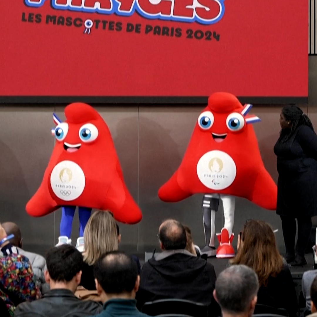 Les Phryges Nouvelles Mascottes Françaises Des Jo De Paris 2024 Neo 8764